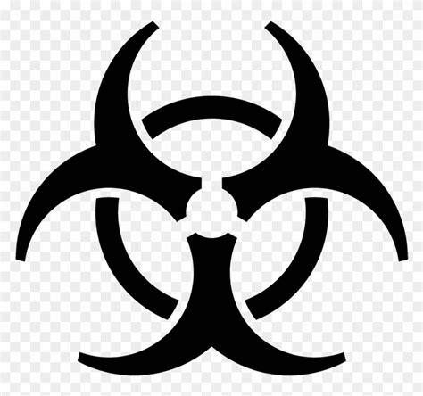 Biohazard Symbol Free Png Image Clip Art Library Transparent