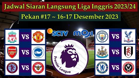 Jadwal Liga Inggris Live Sctv Liverpool Vs Manchester United Epl