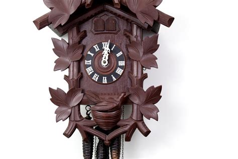 Vintage Quail Cuckoo Clock 1 Day Wooden Hand Carved Cuckoo Etsy