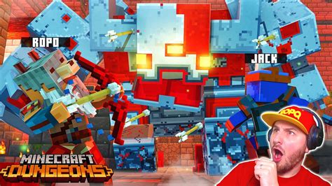 Minecraft Dungeons 5 Epic Boss Battle Youtube