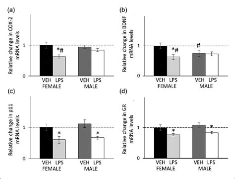 Changes In The Mrna Levels Of Glucocorticoid Receptor Gr Regulated