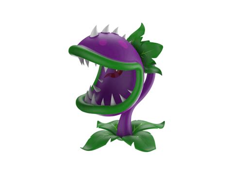 Chomper From Plants Vs Zombies Modelled In Solidworks And Rendered In