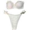 Free Shipping Swimwear Women Bikini Mujer High Waist Swimsuits Ruffles Bikinis Swimming Suit For
