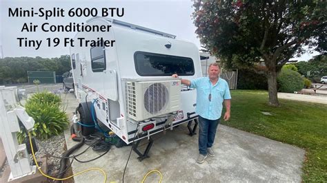 Mini Split 6000 BTU Air Conditioner Heater In Tiny RV YouTube