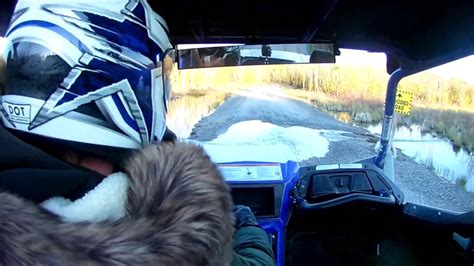 Yamaha YXZ 1000RR On An Open Logging Road Yamaha YXZ 1000RR Speed