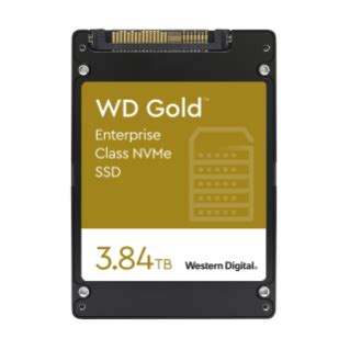 3 84 TB SSD NVMe De Classe Empresarial WD Gold Western Digital