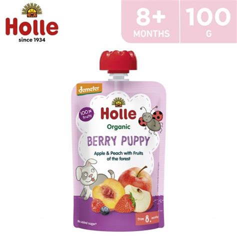 Buy Holle Organic Pure Fruit Apple Peach With Fruits Of The Forest