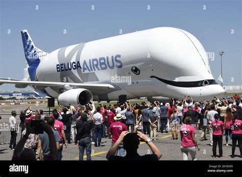 Airbus Belugaxl Made Its First Flight On Thursday Circling The Skies Over Southwest France On