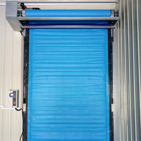 220v380v 50hz High Speed Roll Up Freezer Doors Break Prevention High
