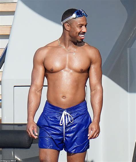 Michael B Jordan And Bikini Clad Girlfriend Lori Harvey Get Wet And Wild During St Barts