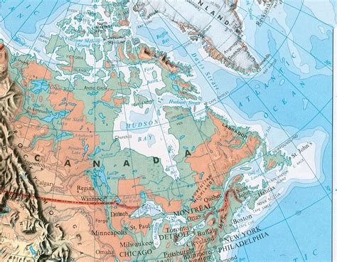 Online Maps Eastern Canada Map