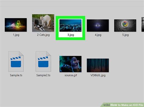 how to make .ico file
