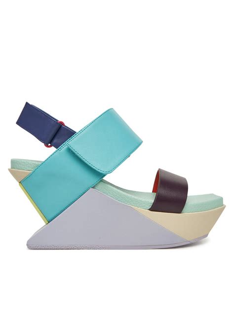 United Nude Basut S Delta Wedge Sandal Spalvota Modivo Lt