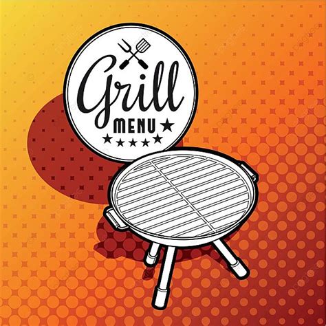Barbecue Grill Sign Hot Grill Vector Sign Hot Grill PNG And Vector