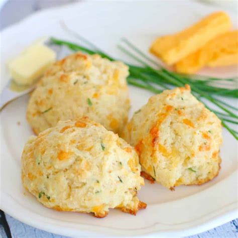 Cheddar And Chive Drop Biscuits The Country Cook