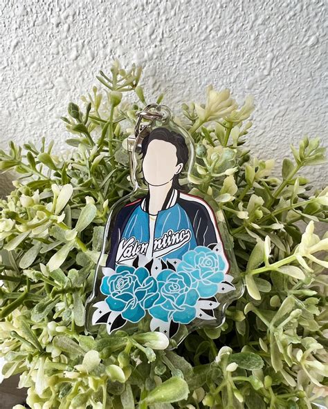 Bts Bangtan Boys Suga Agust D Min Yoongi Flower Acrylic Keychain Etsy