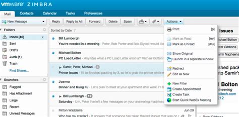 zimbra  user interface     dont  zimbra blog