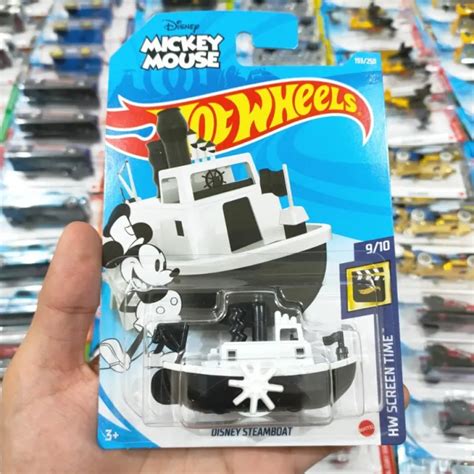Hot Wheels Hotwheels Disney Steamboat Mickey Mouse Lot L 2021 Lazada Indonesia