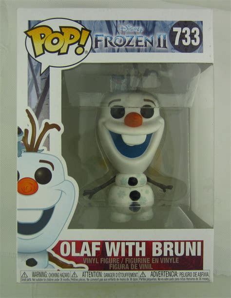 Funko Pop Disney Series Frozen II Olaf With Bruni 733 Vinyl Figure