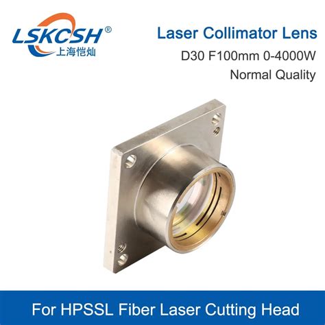 Lskcsh Collimating Lens Collimator D30 F100mm With Lens Holder For