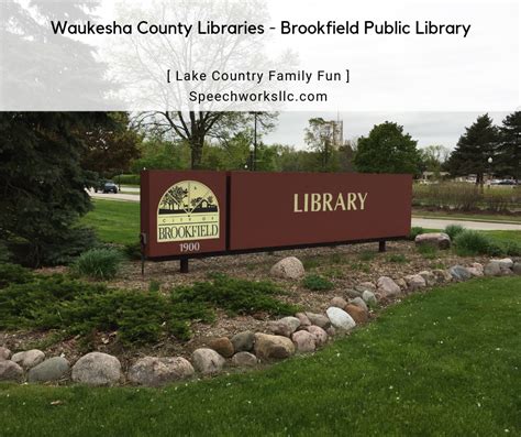 Waukesha Library Tour- Brookfield Public Library | Oconomowoc, WI | 53066