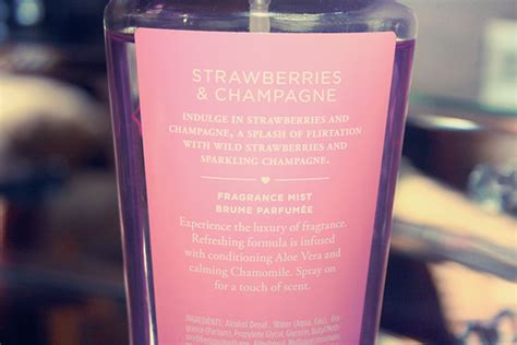 Victoria's Secret Strawberries & Champagne Fragrance Mist - Stephanie ...