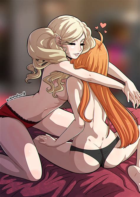 Kinkymation Part 2 Hentai Artist Kinkymation 1839 35441854 Ann And Futaba Time Futaba