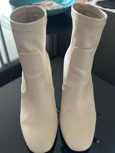 Bota Zara Nude Bota Feminina Zara Usado Enjoei