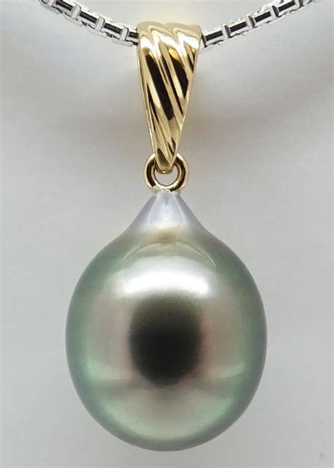 No Reserve Price Tahitian Pearl Seafoam Peacock Catawiki