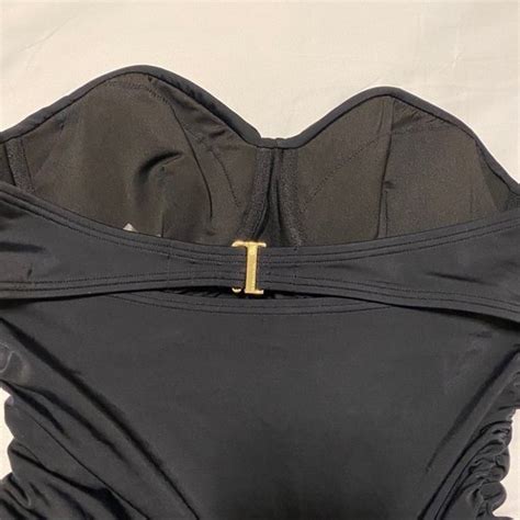 Victoria S Secret Swim Rare Pc Set C Large Victorias Secret Swimsuit Bikini Top Black