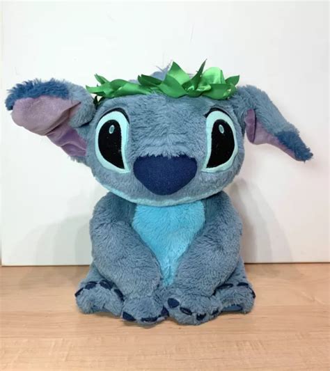 Disney Store Lilo Stitch Hula Stitch Soft Toy Plush Tall