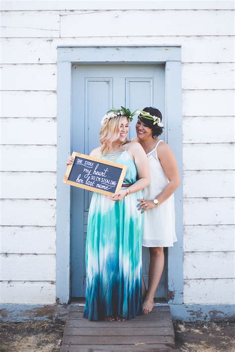 California Park Lesbian Proposal Photo Shoot