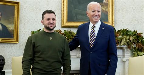 Joe Biden Recibir A Zelensky En La Casa Blanca Y Reafirmar Su