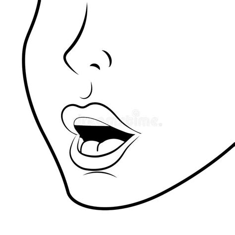 Mouth Clipart Black And White – Telegraph