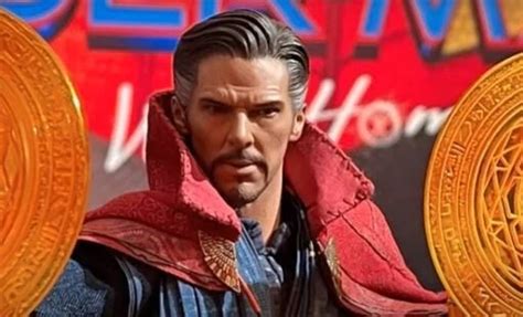 Doctor Strange Dr Hot Toys Figure Spider Man No Way Home Mms Sealed Boxed