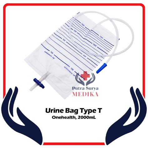 Jual Urine Bag Steril T Valve 2 Liter OneHealth Shopee Indonesia