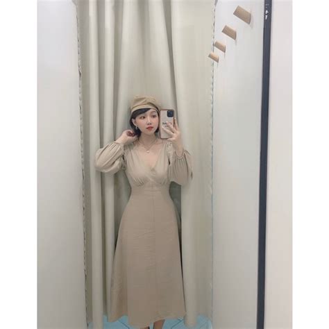 ĐẦM NUDE CỔ ĐIỂN Shopee Việt Nam
