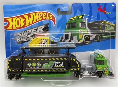 Грузовик Hot Wheels Super Rigs Trash Basher Хот Вилс купить с доставкой по выгодным ценам в