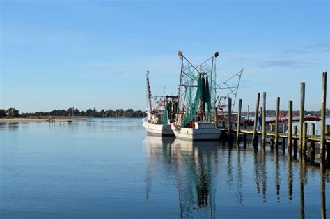 Shrimp Boat Stock Image Image Of Harbor Text Scavenger