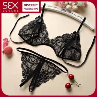 Sexlover Women S Sexy Lingerie Hot Lace Transparent T Back Underwear Nightwear Panty Shopee