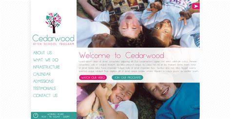 Cedarwood After School Program Logo + Branding on Behance