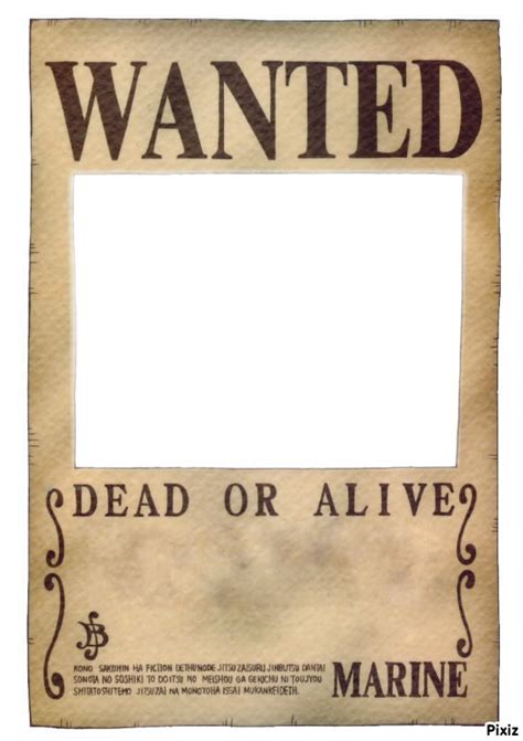 Wanted Фотомонтаж | Pixiz