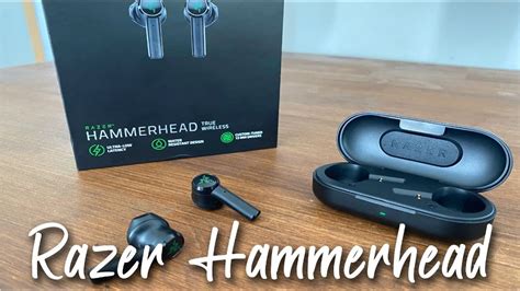 Des Couteurs Sans Fils Razer Razer Hammerhead True Wireless Earbubs