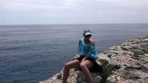 Brunette MILF Is Peeing Outdoor Mandy Mystery