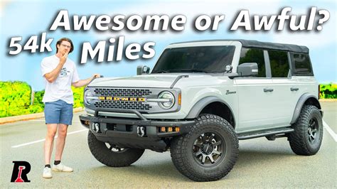 Ford Bronco K Mile Owner Review Common Problems Youtube