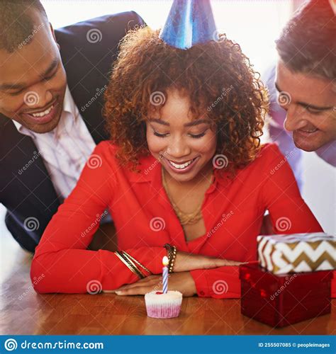 Lets Get this Party Started. a Group of Coworkers Celebrating a