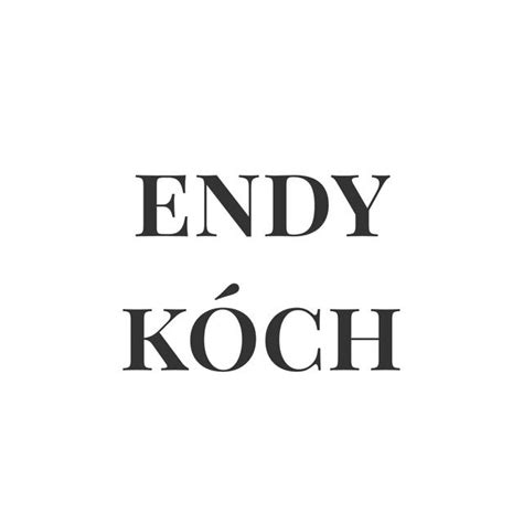 ENDY KÓCH | Российские бренды одежды