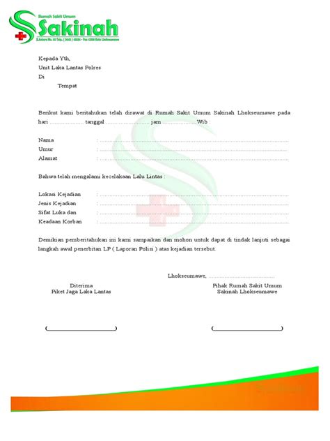 Surat Unit Laka Lantas Pdf