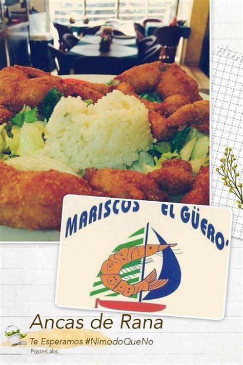 Carta Del Restaurante Mariscos El G Ero Del Boulevard Suc