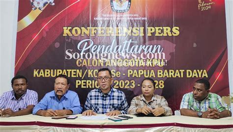 Berikut Nama Anggota Kpu Kabupaten Dan Kota Se Papua Barat Daya